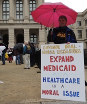 Barbara Adle calls Medicaid expansion a moral and ethical issue